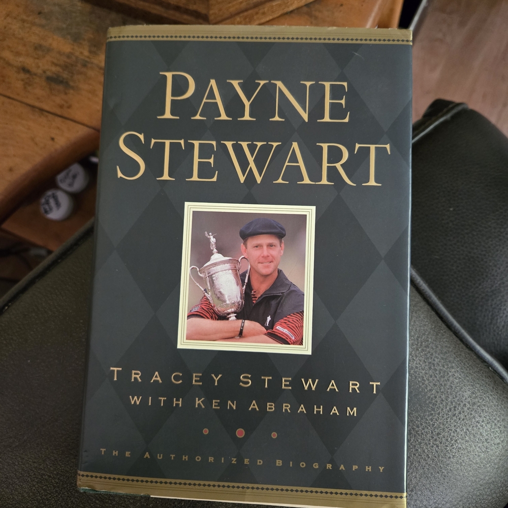 Payne Stewart Biography Book by Tracey Stewart